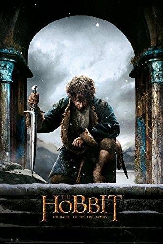 1 X The Hobbit 3 The Battle Of Five Armies Movie Poster Print Teaser Bilbo Size 24 X 36 0