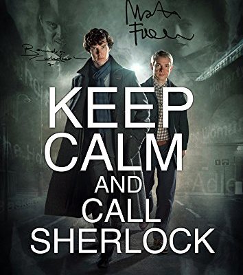 117 X 83 Keep Calm Call Sherlock Tv Print Benedict Cumberbatch Martin Freeman 0