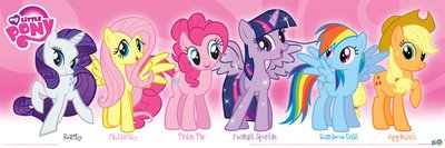 12x36 My Little Pony Pink Television Poster 0