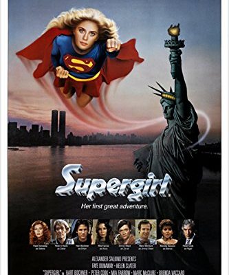 1984 Classic Movie Poster Supergirl Action Hero Helen Slater New York 24x36 Reproduction Not An Original 0