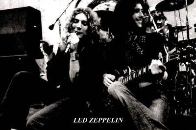 24x36 Led Zeppelin On Stage Music Poster Print 0