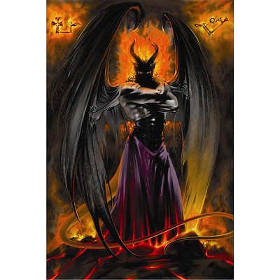 24x36 Lucifer By La Williams Fantasy Poster 0