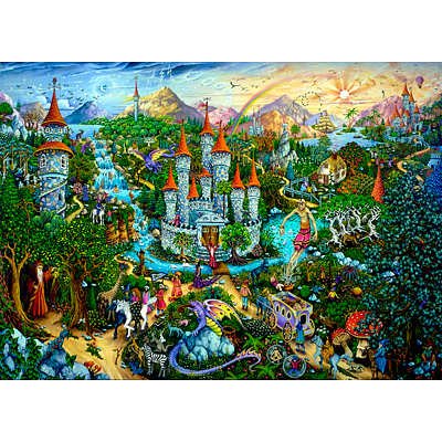24x36 Magical Kingdom Fantasy Poster 0