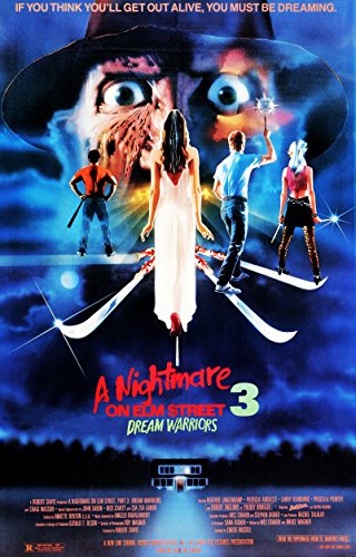 A Nightmare On Elm Street 3 Dream Warriors 1987 Movie Poster 24x36 0