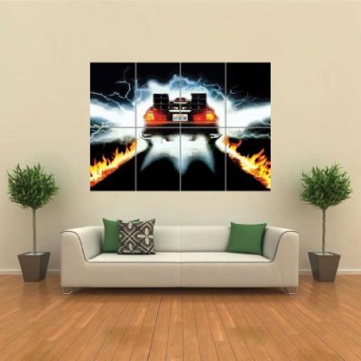 Back To The Future Cult Classic Movie Film Giant Wall Poster Print New G1304 0