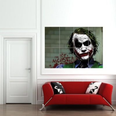 Batman Joker Im Not A Monster Cult Classic Movie Film Comic Book Giant Wall Poster Art Print B1062 0