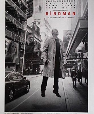 Birdman Movie Poster 1 Sided Original Final 27x40 Michael Keaton Emma Stone 0