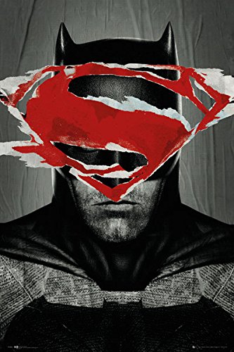 Batman Vs Superman Dawn Of Justice Teaser Superhero Action Movie Film Poster Print 24 By 36 0