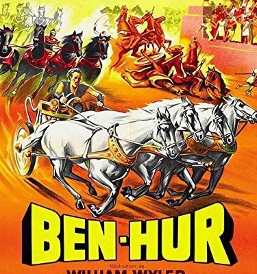Ben Hur Retro Classic Movie Vintage 24x18 Print Poster 0