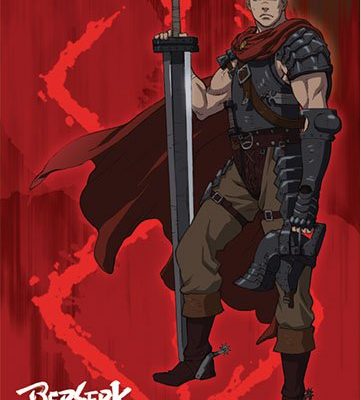 Berserk Guts Fabric Poster By Ge Animation 0