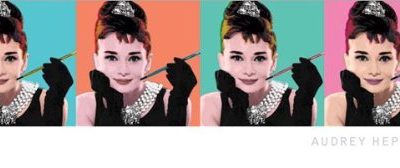 Breakfast At Tiffanys Pop Art Classic Movie Poster Print Audrey Hepburn 12x36 0
