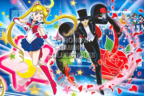 Cgc Huge Poster Sailor Moon Sailor Moon And Tuxedo Mask Sai039 24 X 36 0