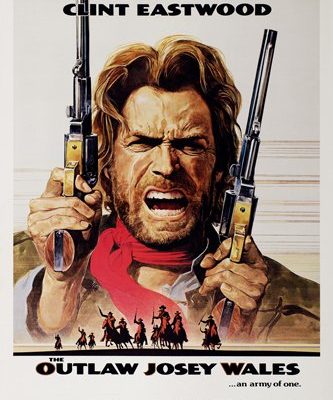 Clint Eastwood The Outlaw Josey Wales Movie Poster 24x36 Classic Western 0