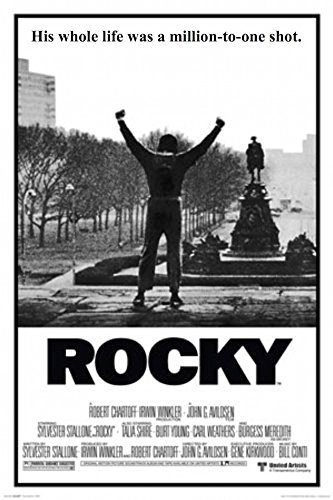 Classic Movie Rocky Balboa 24x36 Poster 0