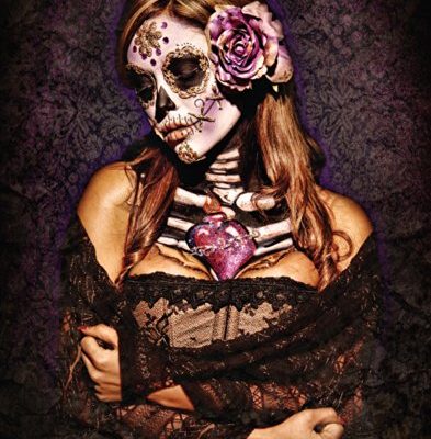 Daveed Benito Day Of The Dead Skull Girl Sexy Gothic Pin Up Art Postcard Poster Print Unframed 11x14 0