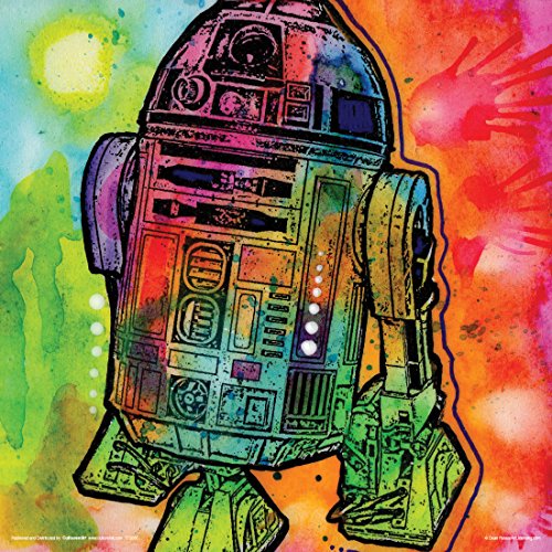 Dean-Russo-Little-Robot-Science-Fiction-Sci-Fi-Movie-Film-Modern-Art-Decorative-Poster-Print-12x12-0