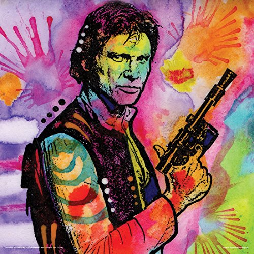 Dean-Russo-Solo-Hero-Science-Fiction-Sci-Fi-Movie-Film-Modern-Art-Decorative-Poster-Print-12x12-0
