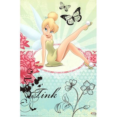 Disney Fairies Tinker Bell Animation 22x34 Poster Poster Print 22x34 0