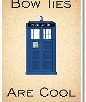 Doctor Who Tardis Bow Ties Are Cool New Funny Poster 0
