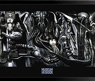 Framed Anima Mia By Hr Giger 36x24 Fantasy Science Fiction Art Print Poster 0