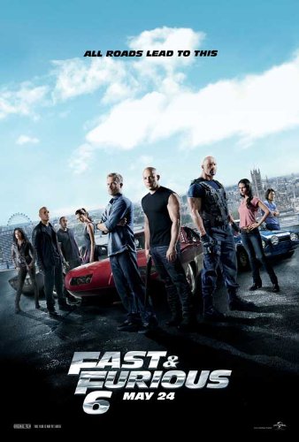 Fast Furious 6 2013 11 X 17 Movie Poster Style B 0