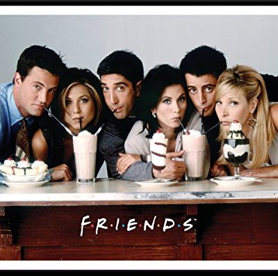 Friends Milkshakes Tv Romantic Sitcom Television Show Postcard Poster Print Framed 11x14 0