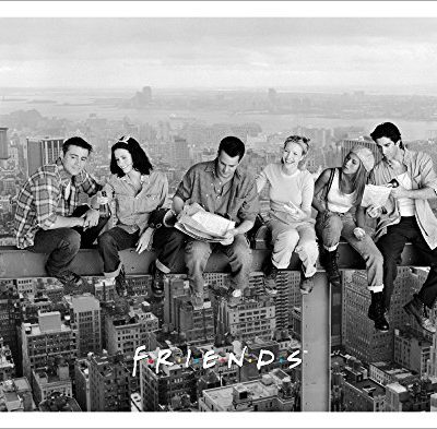Friends Over New York Ny Tv Romantic Sitcom Television Show Postcard Poster Print Unframed 11x14 0