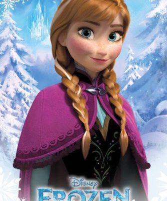 Frozen Disney Movie Poster Anna Size 24 X 36 0