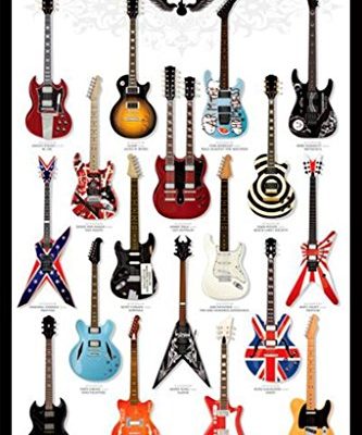 Guitar Heaven Music Poster Print 24 By 36 Inch 0