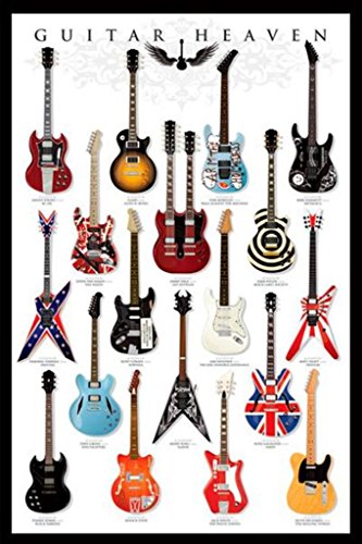 Guitar Heaven Music Poster Print 24 By 36 Inch 0