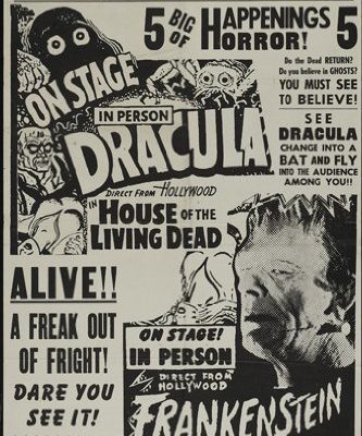Horror Show Poster Movie Festival Rare Hot Vintage 0