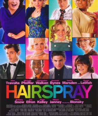 Hairspray Movie Poster 27 X 40 Inches 69cm X 102cm 2007 Style B John Travoltanicole Blonskyamanda Byneschristopher Walkenzac Efronelijah Kelley 0