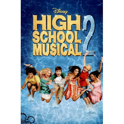 High School Musical 2 Movie Group Jumping Poster Print 22x34 Collections Poster Print 23x34 0