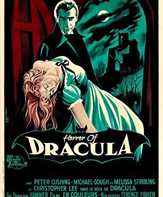 Horror Of Dracula Movie Poster French Size 24x36 6096cm X 9144cm 0