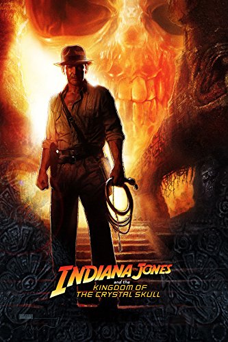 Indiana Jones 4 The Kingdom Of The Crystal Skull Action Adventure Fantasy Movie Film Poster Print 22x24 0