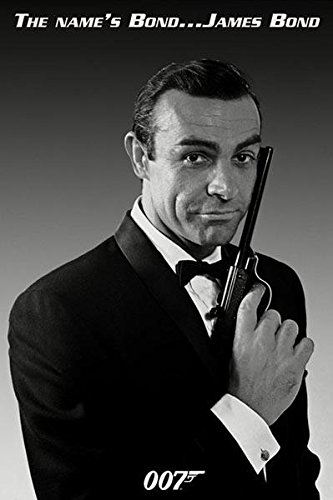 James-Bond-The-Names-Bond-Movie-Poster-Print-24-by-36-Inch-0