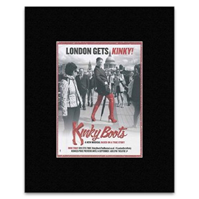 Kinky Boots London Gets Kinky New Musical Matted Mini Poster 405x305cm 0