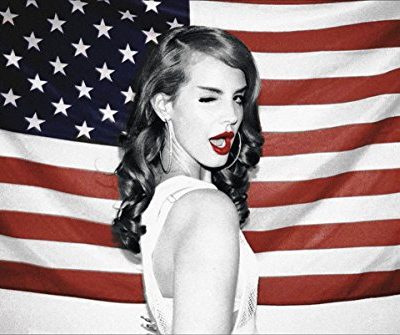 Lana Del Rey Music Poster Print 24 X 36 American Flag 0
