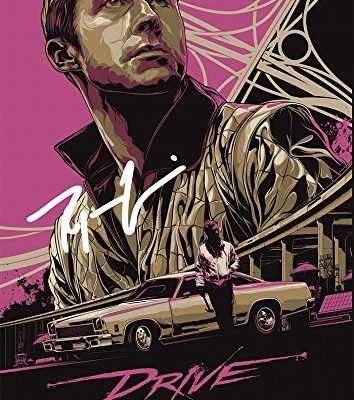 Large Drive Movie Print Ryan Gosling 117 X 165 0