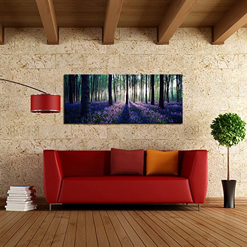 Large Size Canvas Wall Art With Framelavender Forestmild Sunshinelandscape Canvas Prints Art Wall Decor 12 Inches Thick Frameready Hanging On 0 2