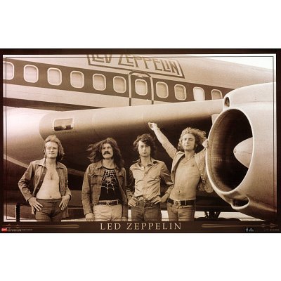 Led Zeppelin Airplane Music Poster Print 36x24 0