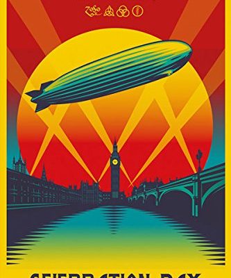 Led Zeppelin Music Poster Print Celebration Day Size 24 X 36 0