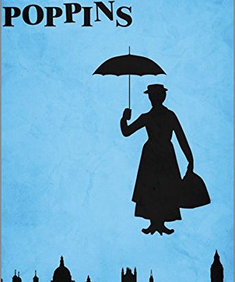 Mary Poppins Classic Character Poster Disney Collectors Famous Movie 24x36 2 To 5 Days Shipping From Usa 0