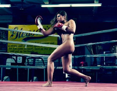 Marlen Esparza Poster Photo Limited Print Womens Boxing Olympics Sexy Naked Nude Celebrity Athlete Size 11x17 1 0