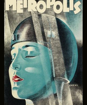 Metropolis 1927 German Expressionist Epic Science Fiction Film Directed By Fritz Lang Movie Vintage Poster Repro 16 X 22 Image Size We Have Other Sizes Available 0