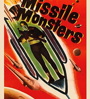 Missile Monsters Space Ship Destruction From The Stratosphere Science Fiction Travel Vintage Poster Repro 16 X 22 Image Size We Have Other Sizes Available 0