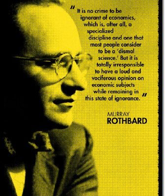 Murray Rothbard Art Print Photo Poster 12x8 Inch Unique Gift Iconic Quote Libertarian Anarcho Capitalism Freedom Capitalism 0