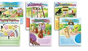 North Star Teacher Resource Nst3037 Musical Instruments Posters 0