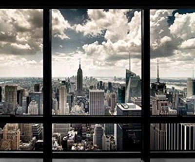 New York Window Poster Art Print 0