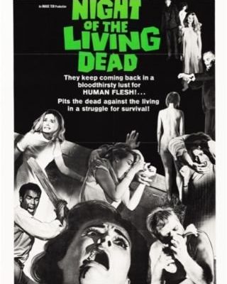 Night Of Living Dead 1968 Movie Poster 24x36 0